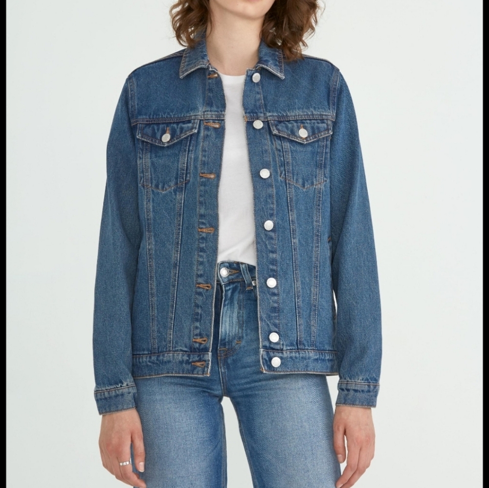 Frank & Oak Blue Jean Jacket